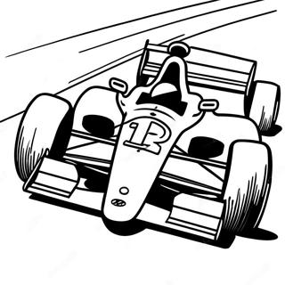 Indy Car Racing Action Coloring Page 56623-45180