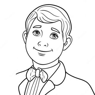 Charming Kevin Henkes Character Coloring Page 56634-45193