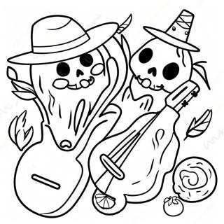 Cinco De Mayo Celebration Coloring Page 56653-45205