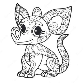 Alebrijes Coco Coloring Page 56673-45222