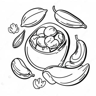 Beans Coloring Page 56733-45276