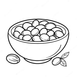 Beans Coloring Pages