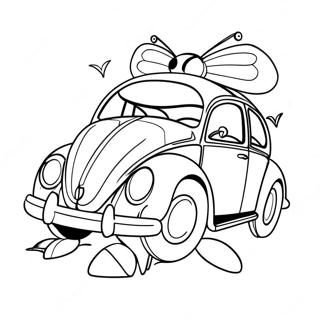 Love Bug Coloring Pages