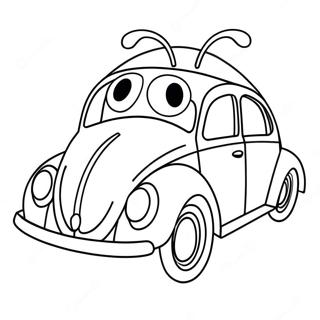 Love Bug Coloring Page 56743-45278