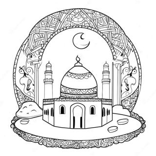 Eid Al Adha Coloring Pages