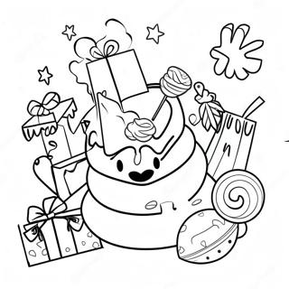 Fortnite Birthday Celebration Coloring Page 56833-45347