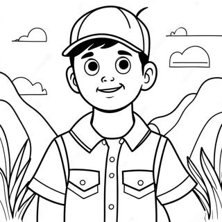 Scout Finch Adventure Coloring Page 56854-45369