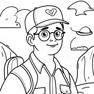 Scout Finch Adventure Coloring Page 56854-45372