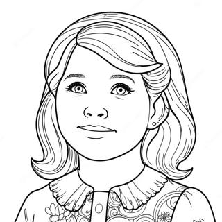 Ella Coloring Pages