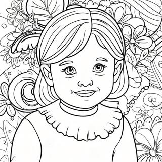 Ella Coloring Page 56863-45375