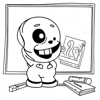 Error Sans Coloring Page 56973-45716