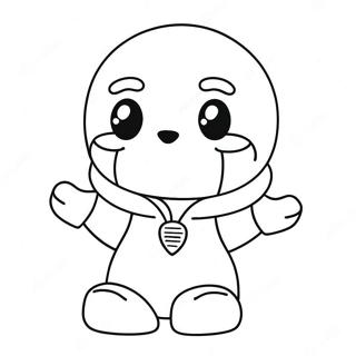 Cute Error Sans With A Smile Coloring Page 56974-45718