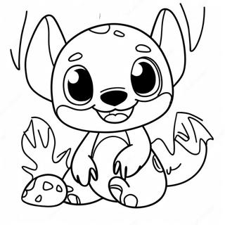 Stitch And Toothless Coloring Page 56993-45729