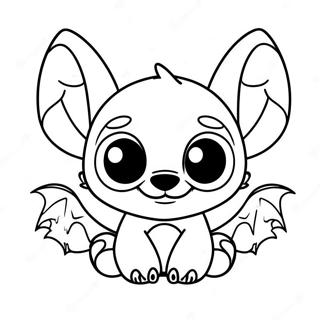 Stitch And Toothless Coloring Page 56993-45731