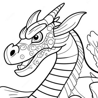 Ninjago Dragon Coloring Page 57013-45496