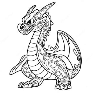 Ninjago Dragon Coloring Page 57013-45745