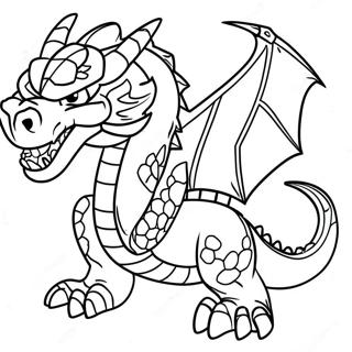 Ninjago Dragon Coloring Page 57013-45748