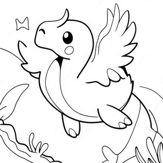 Lugia In Flight Coloring Page 57024-45506