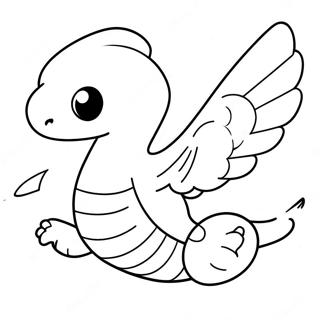 Lugia In Flight Coloring Page 57024-45508