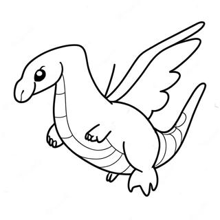 Lugia In Flight Coloring Page 57024-45766