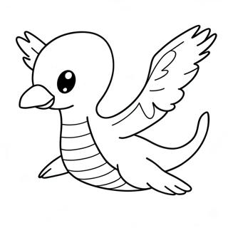 Lugia In Flight Coloring Page 57024-45768