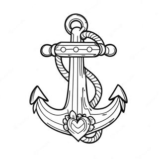 Unique Anchor Coloring Page 57043-45771