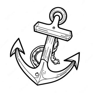 Unique Anchor Coloring Page 57043-45772