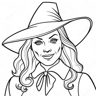 Wicked Witch Of The West Classic Coloring Page 57053-45521