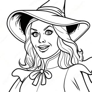 Wicked Witch Of The West Classic Coloring Page 57053-45522