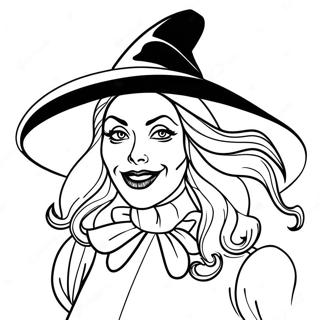 Wicked Witch Of The West Classic Coloring Page 57053-45524