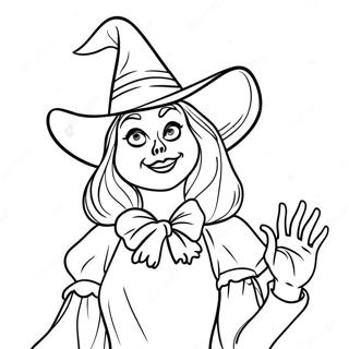 Wicked Witch Of The West Classic Coloring Page 57053-45781