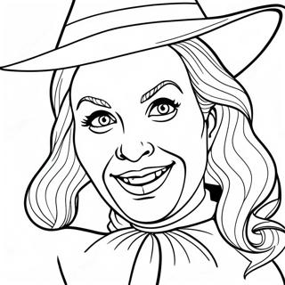 Wicked Witch Of The West Classic Coloring Page 57053-45782