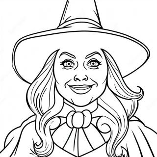 Wicked Witch Of The West Classic Coloring Page 57053-45783