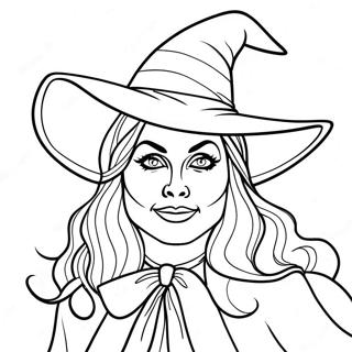 Wicked Witch Of The West Classic Coloring Page 57053-45784