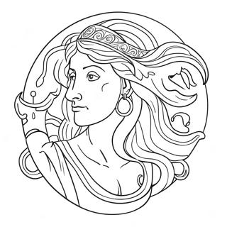 Advanced Mythology Coloring Page 57083-45552