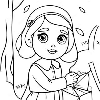 Elinor Wonders Why Coloring Page 57093-45810