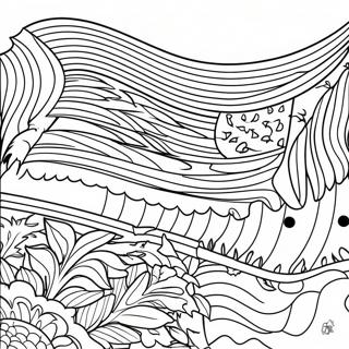 Sweden National Flag Coloring Page 57123-45835