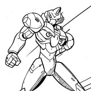 Evangelion Coloring Page 57163-45864