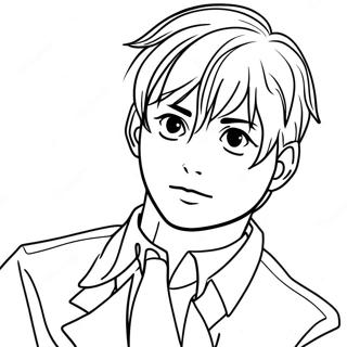 Shinji Ikari In Action Coloring Page 57164-45869