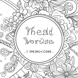 Easy Bible Verse Coloring Page 571-454