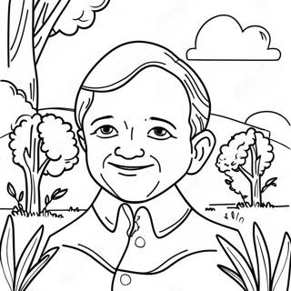 Bush Coloring Pages