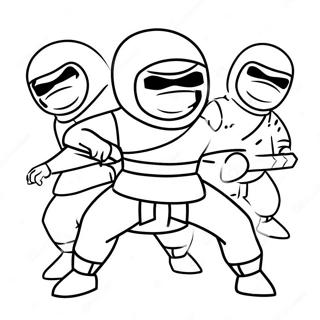 Spy Ninjas Coloring Page 5726-4675