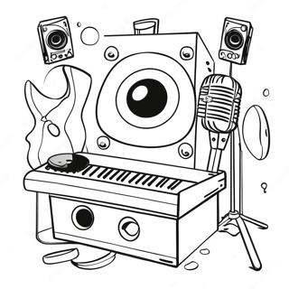 Sound Coloring Page 57283-45962