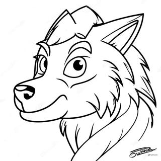 Wolf Sonic Coloring Pages