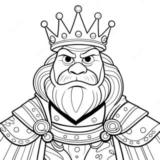 King Trollex Coloring Page 57353-46022