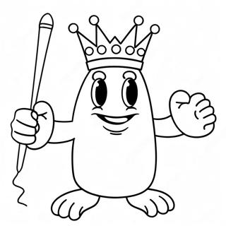 King Trollex Coloring Page 57353-46024