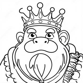 King Trollex Coloring Pages