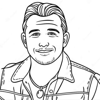 Morgan Wallen Coloring Pages