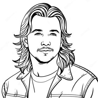 Morgan Wallen Coloring Page 5736-4688