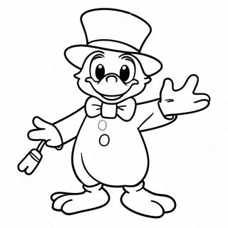 Adventurous Scrooge Mcduck Coloring Page 57384-46043